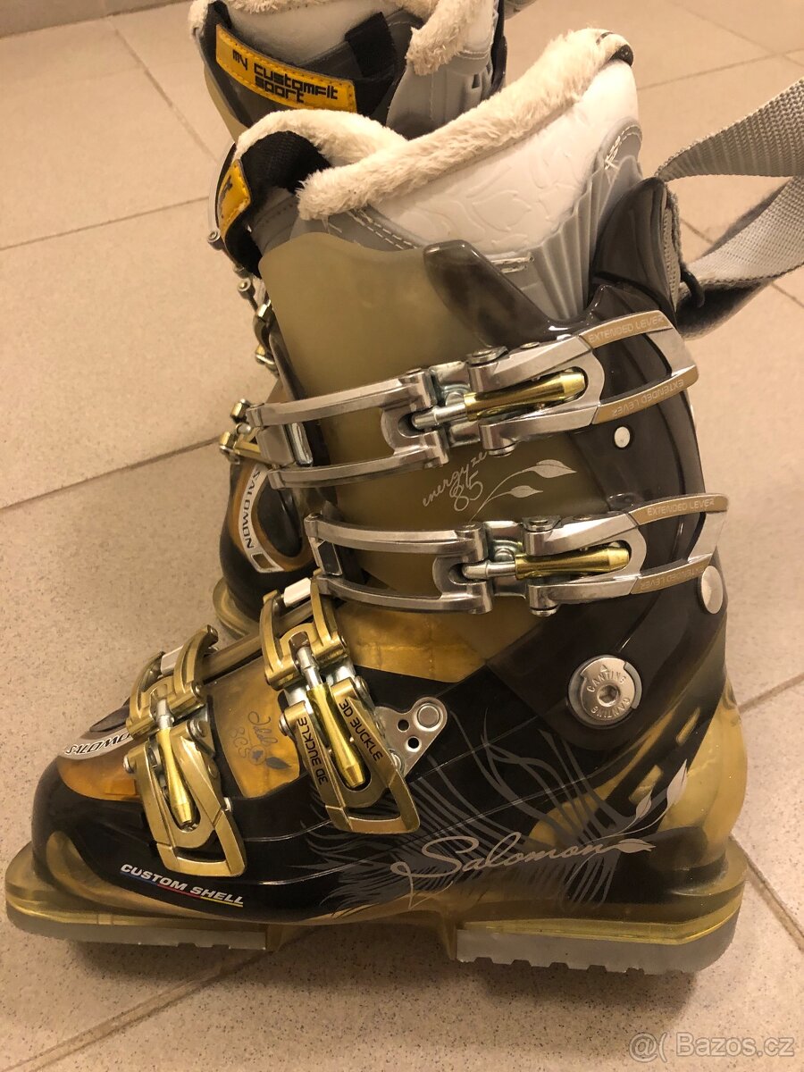 Dámské Lyžařské boty Salomon - zlaté