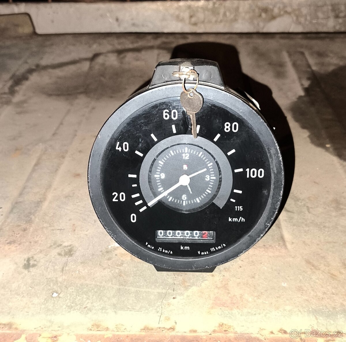 Mechanický tachograf Tatra 815