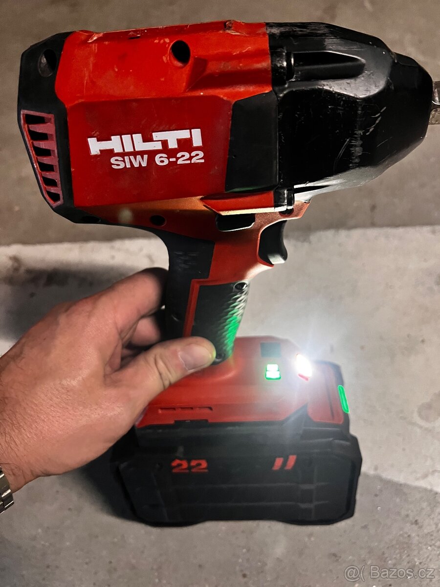 Hilti siw 6-22 Nuron + nejsilnější baterie