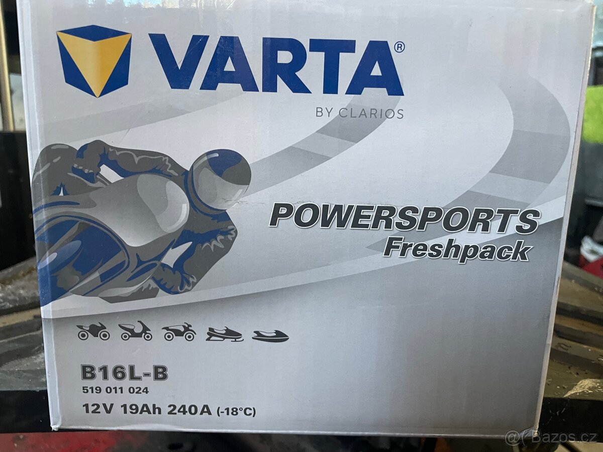 VARTA POWERSPORTS FRESHPACK