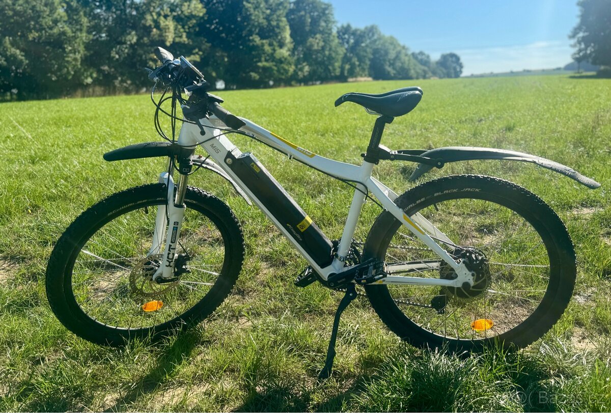 Elektrokolo EASYBIKE MI5 26" bílo-žluté