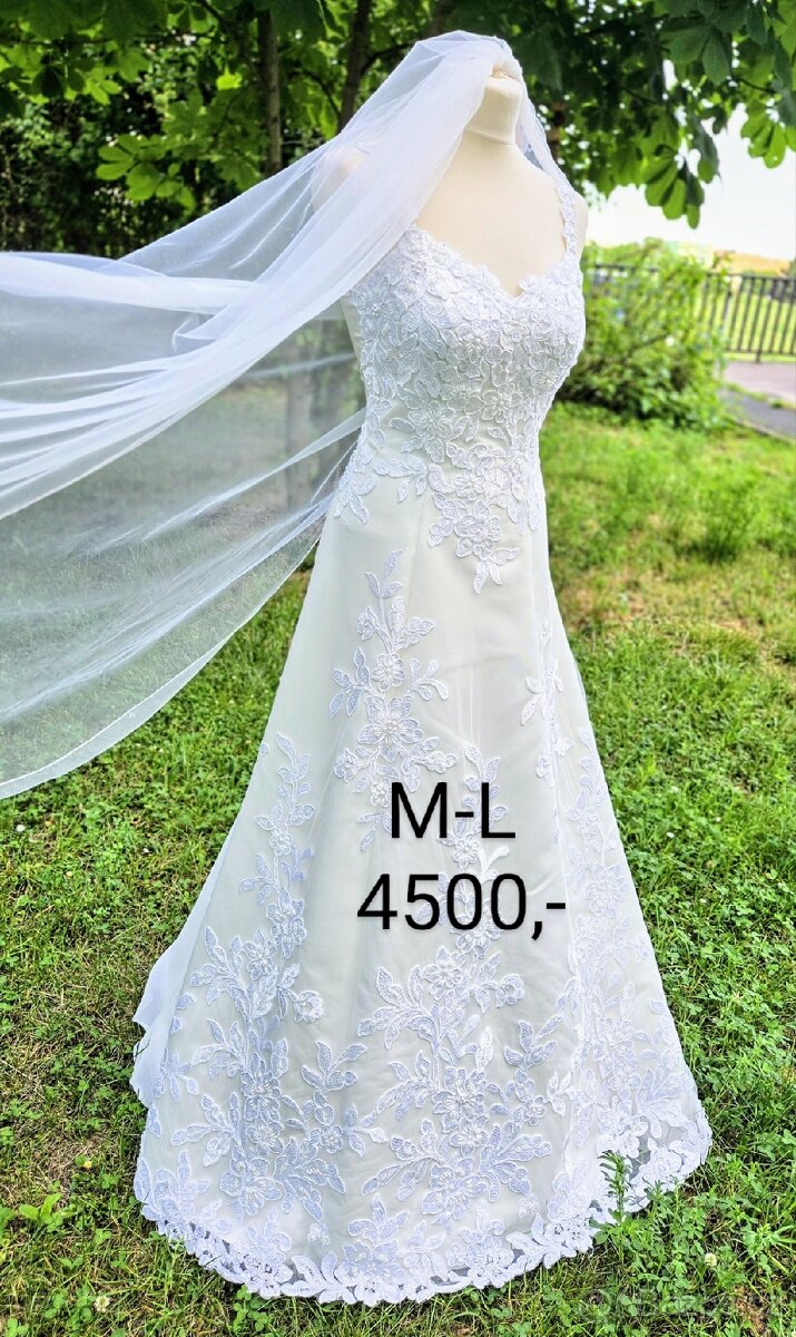 KRAJKOVÉ svatební šaty LERO