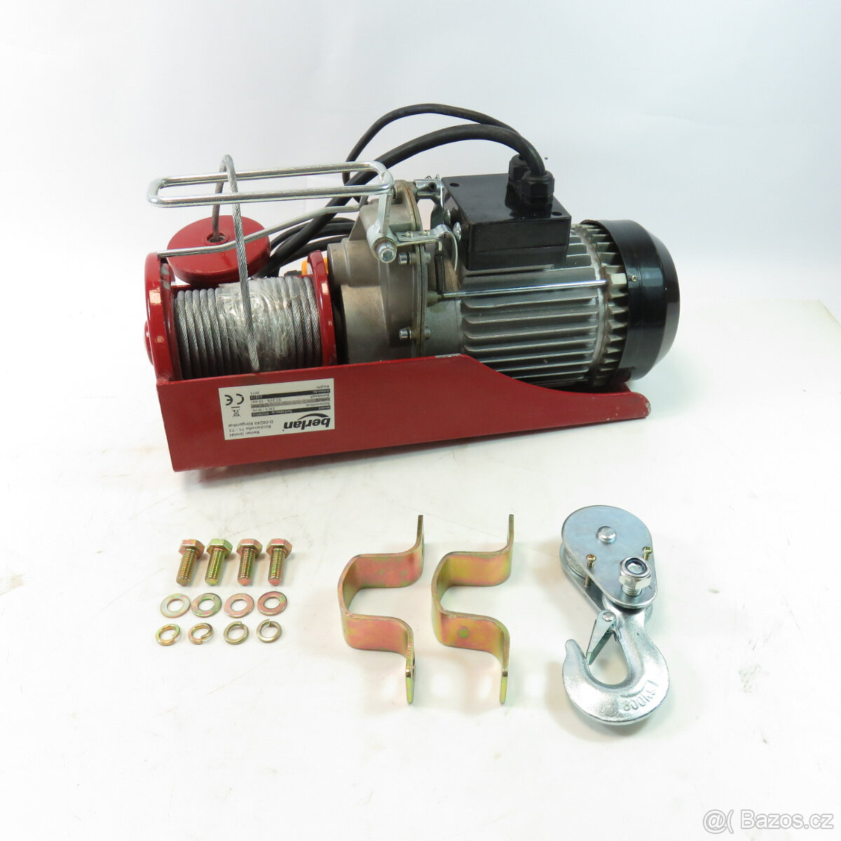 Elektrický lanový naviják kladkostroj 400/800kg