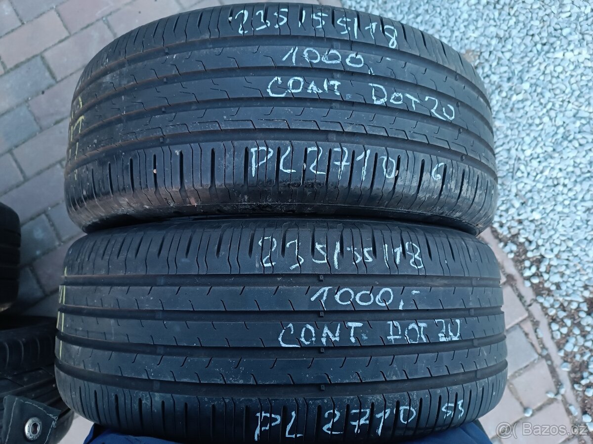 235/55/18 letní 2 kusy