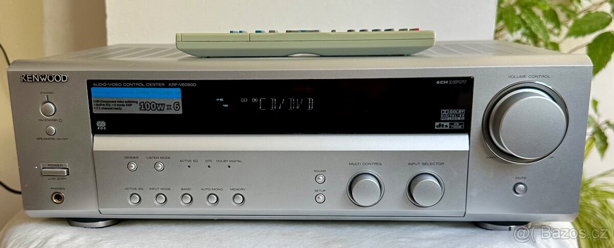 aV receiver Kenwood KRF-V6100D 6.1 x 100W, DO