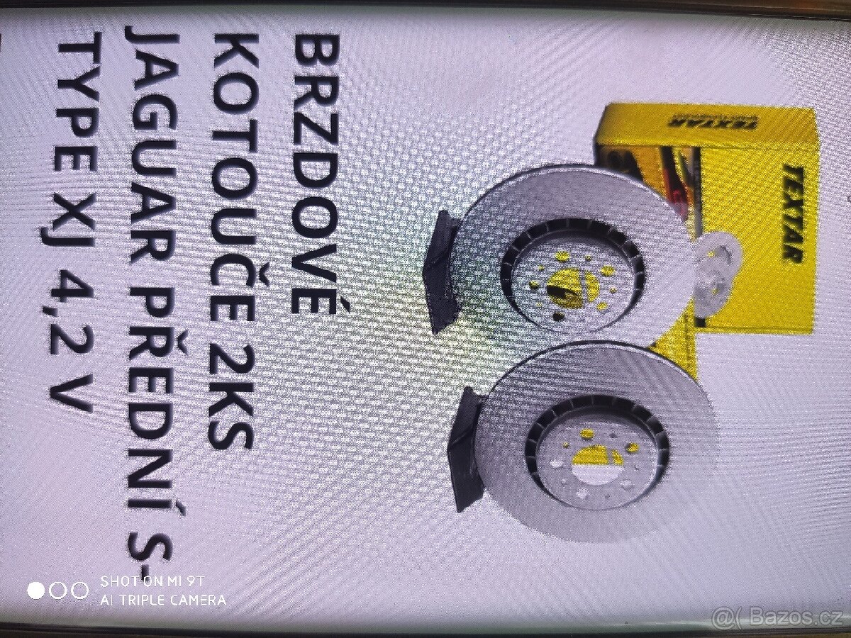 Brzdové kotouče Textar 320mm, 5x108