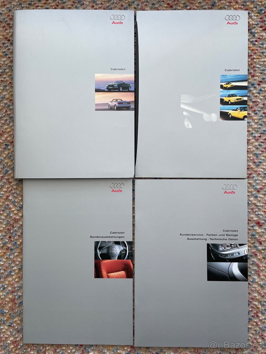 Prospekt Audi Cabriolet facelift