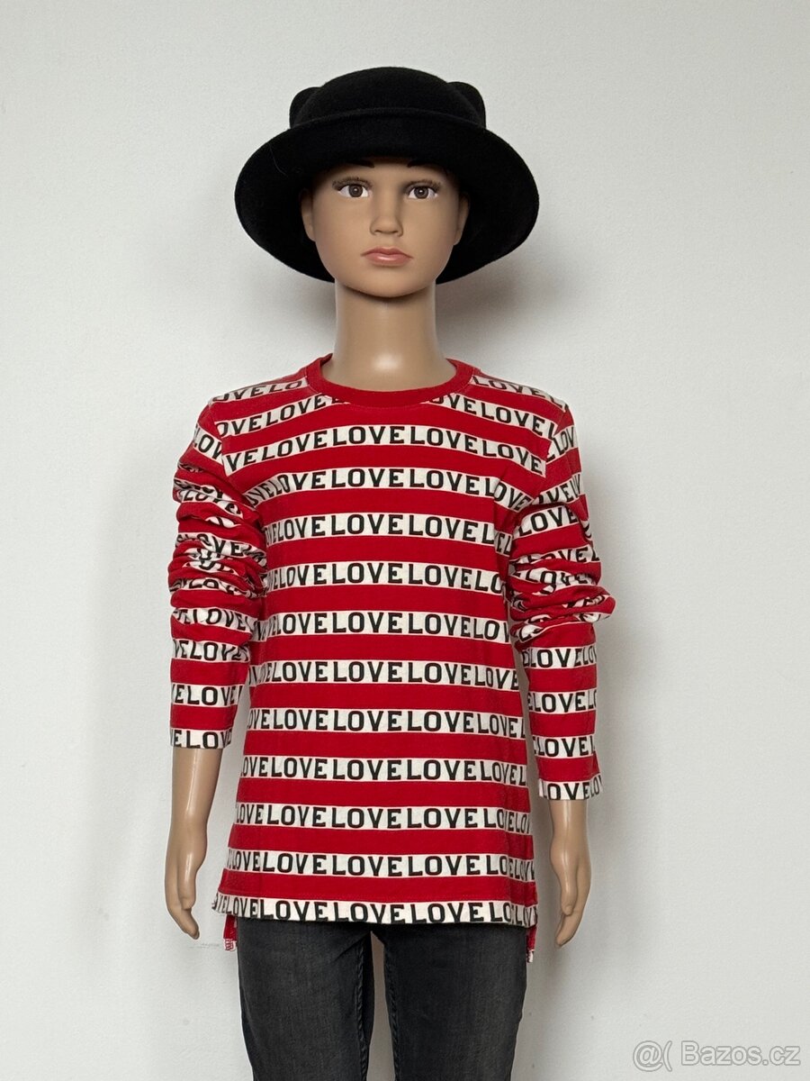 Cervené tričko H&M conscious