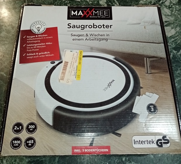 Levný nový robotický vysavač