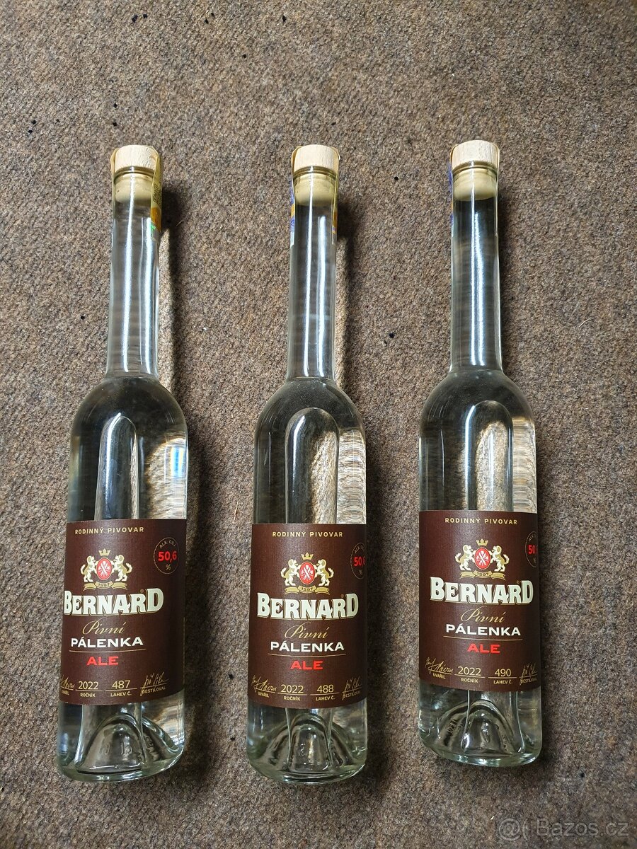 Bernard pivní pálenka 2022