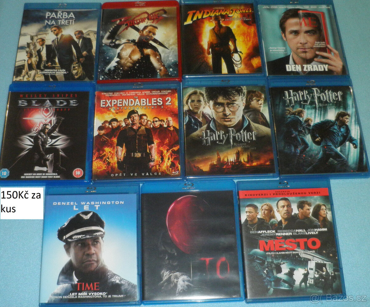 Blu ray filmy - v ceně od 80 až 150kč