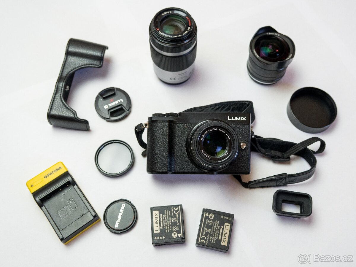 Panasonic GX9 + 3 objektivy