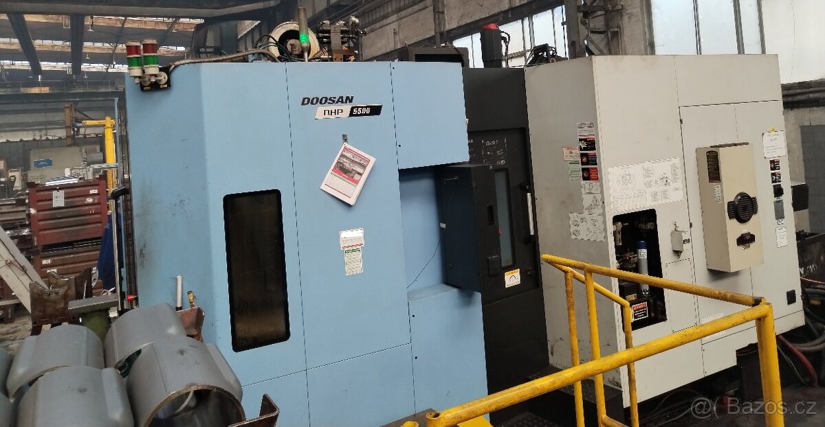 Horizontální obráběcí centrum Doosan NHP 5500 r.v. 2016
