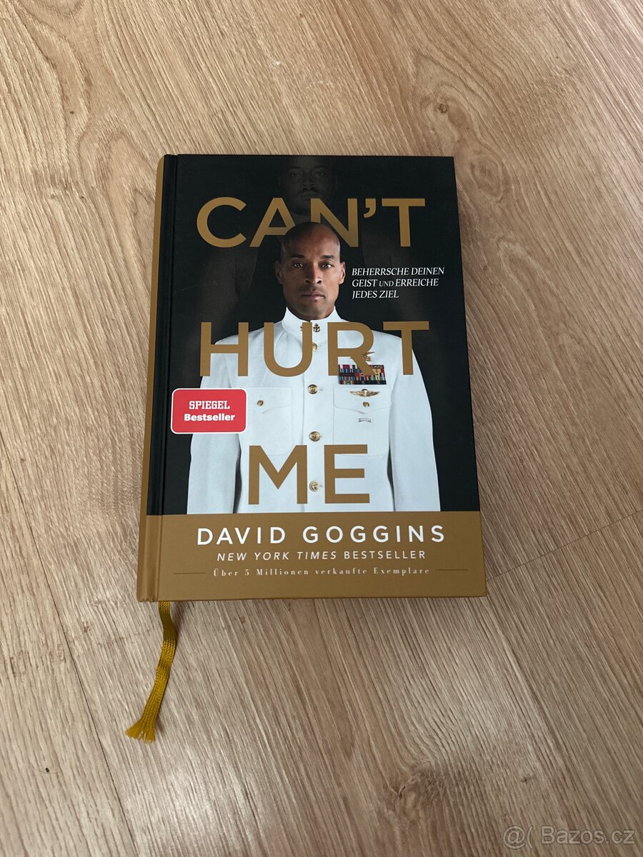 Kniha Cant hurt me David Goggins v Němčině