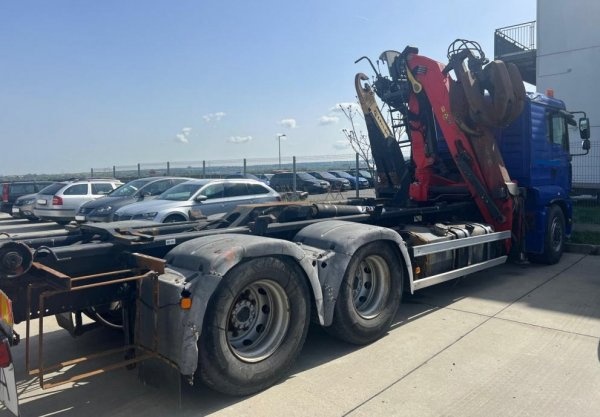 6x4 kontejner hák MAN TGA s HR