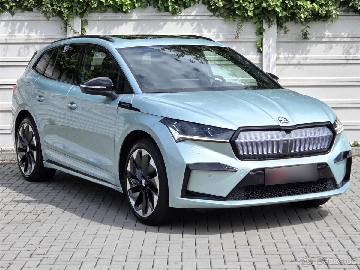 Škoda Enyaq iV 0,0 80x 4x4 Sportline SOH 93% ČR 1.maj 80x 1