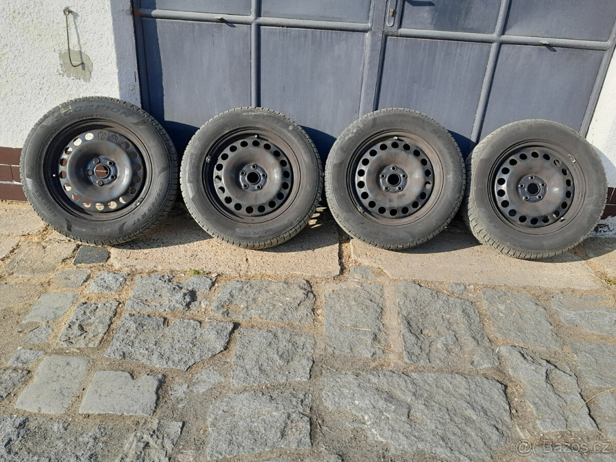 ZIMNÍ 17" 5x112 pneu 215/65 R17 -Seat Tarraco KODIAQ, TIGUA