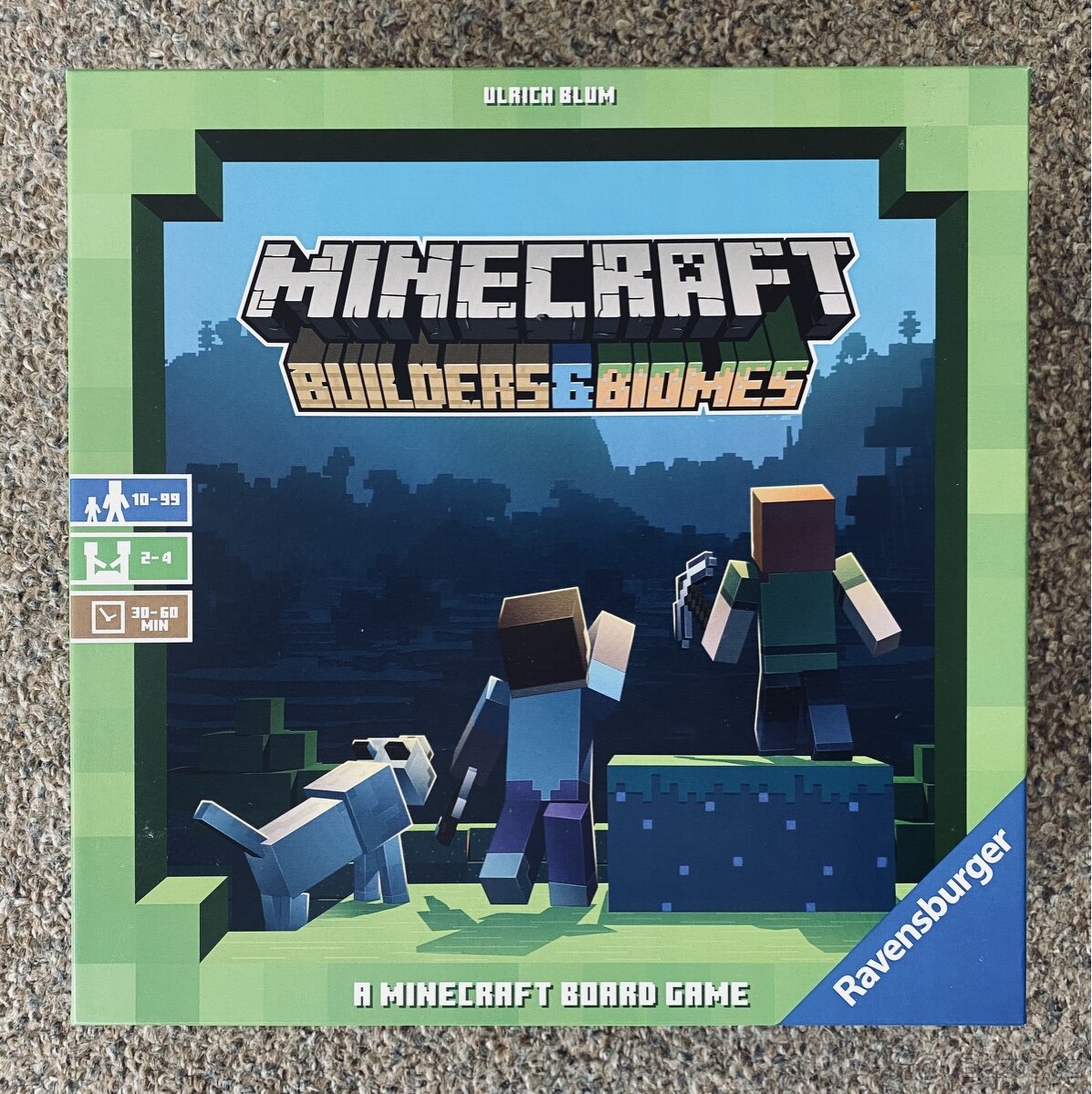 RAVENSBURGER Minecraft Builders - jako nová