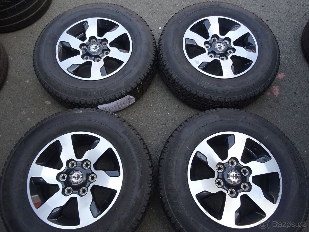 Alu disky Mitsubishi L200,Fullback,16",6x139.7,ET 38,letní