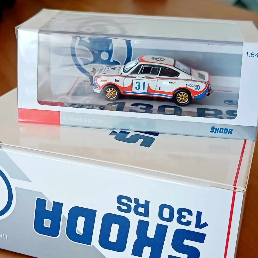 Škoda 130 RS n. 31 rally Acropolis 1979 - krásný model