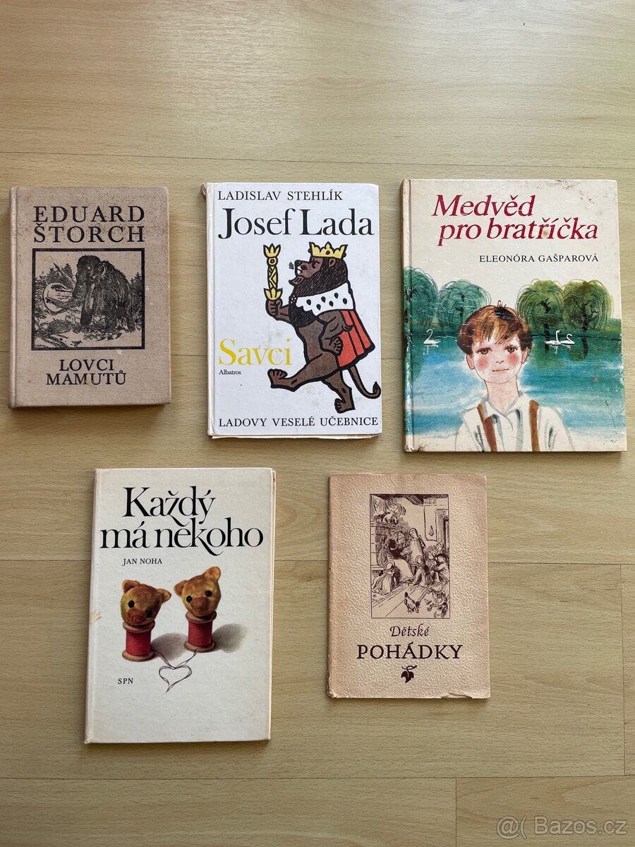 Prodám knihy pro děti / dospělé