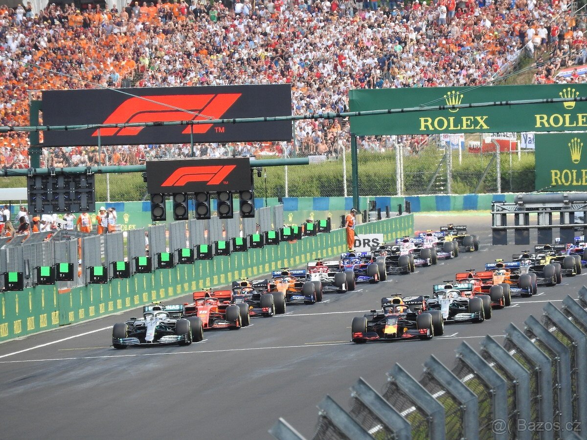 Hungaroring 2025 - F1 VC Maďarsko tribúna