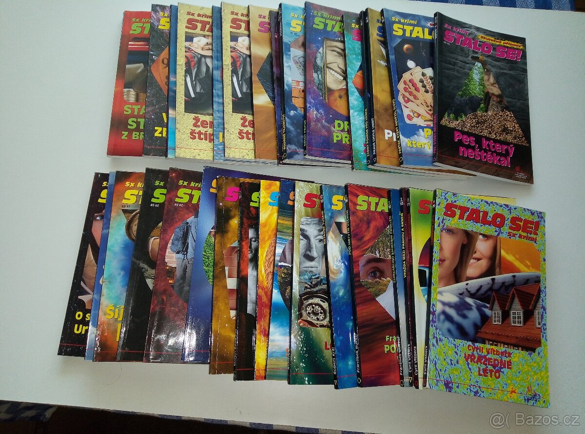 Krimi příběhy - Stalo se - 34 ks