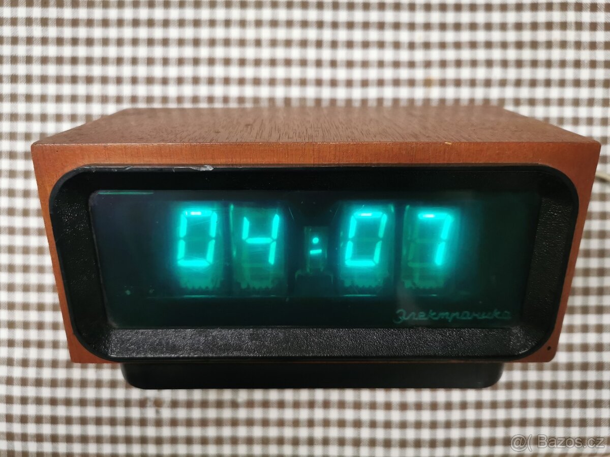 Ruské digitální hodiny
