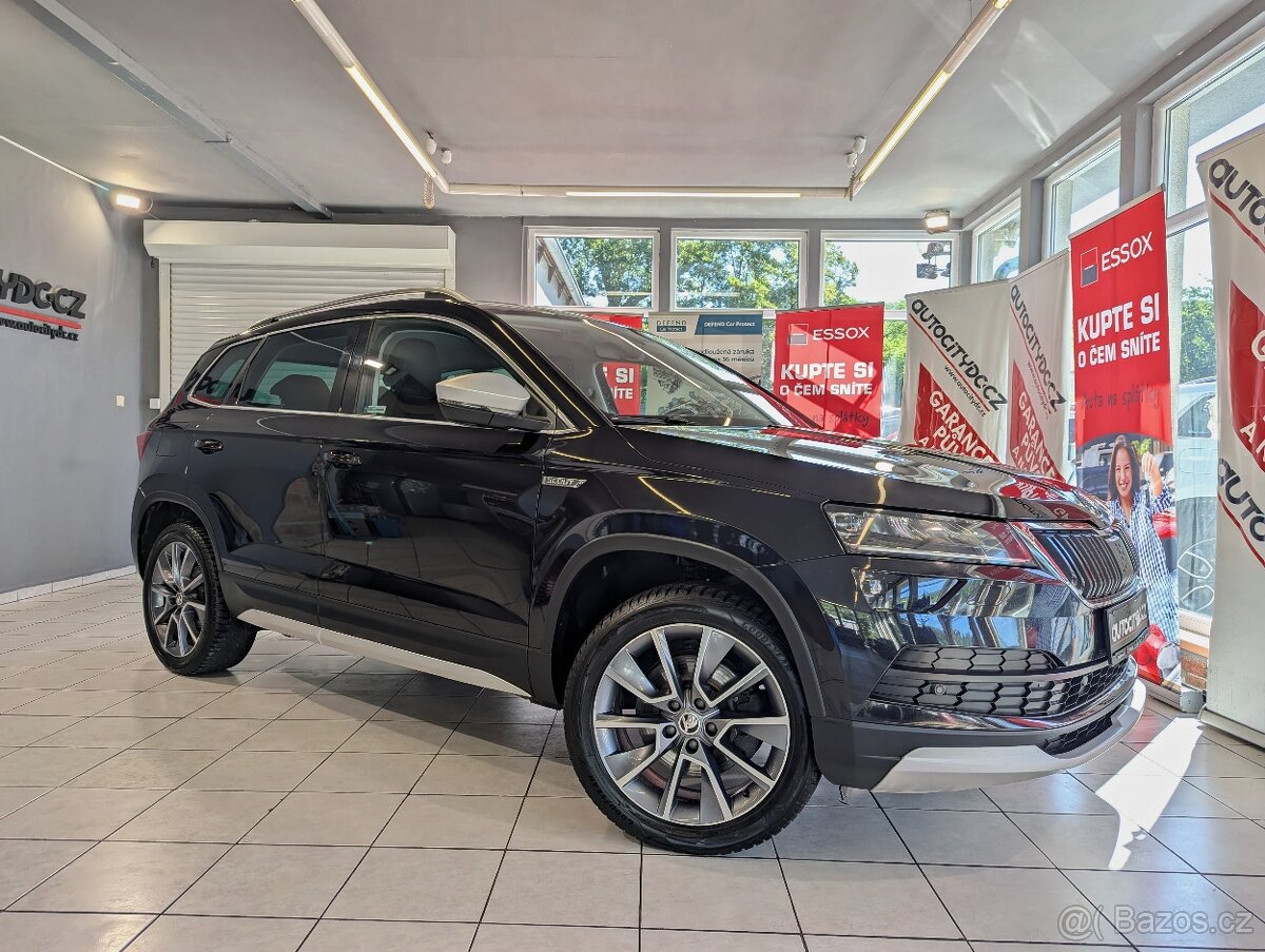 Škoda Karoq SCOUT 2.0TDi 4x4 DSG, LED, DPH
