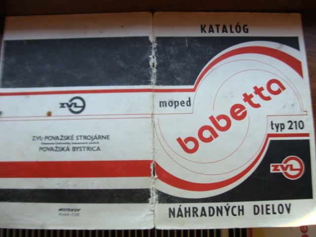 Babeta 210- katalog náradních dílů
