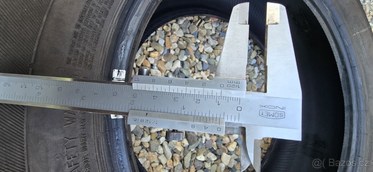 Prodám ojeté 4 pneu Barum Bravuris 5HM 195/60 R16 89 V