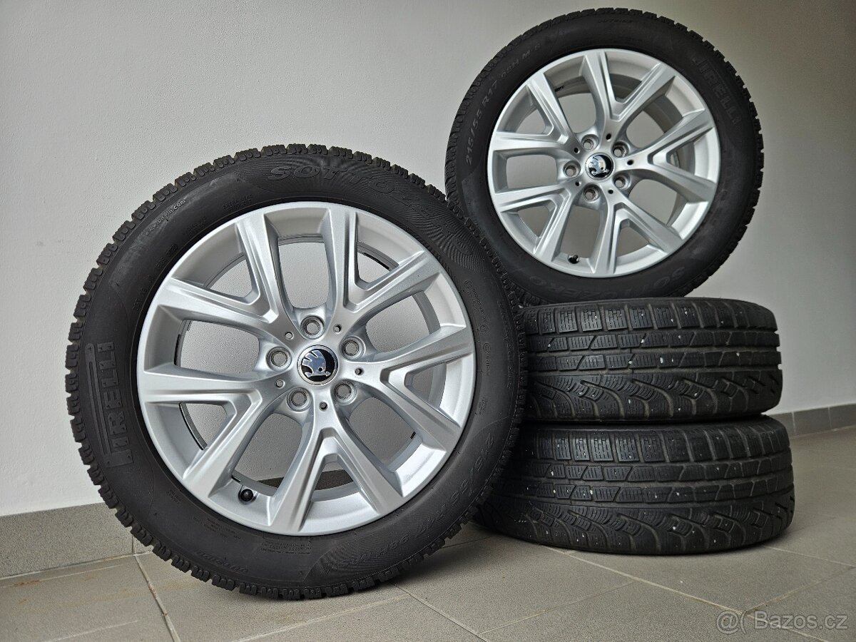 Originální Alu 5x112 Zimní 215/55/17 - Top