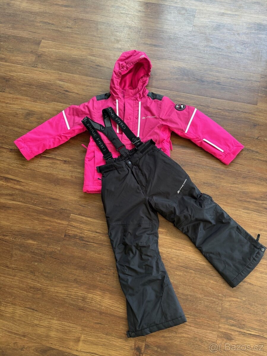Lyžařský set ALPINE PRO (bunda a 2x kalhoty)