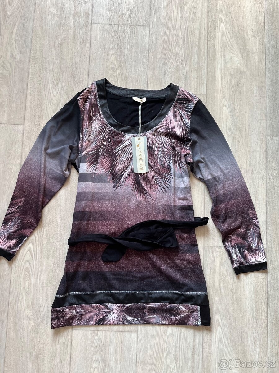 NOVÉ dámské šaty s dlouhým rukávem