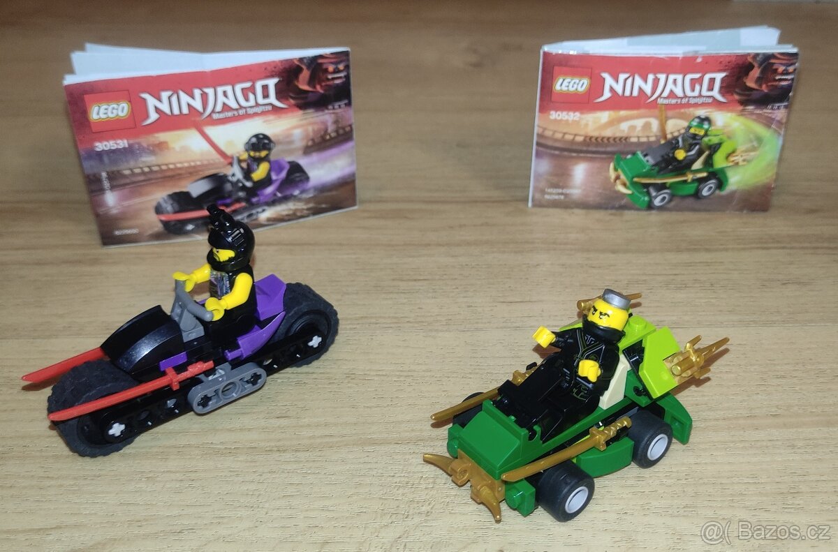 Lego ninjago motorky 30532,30531