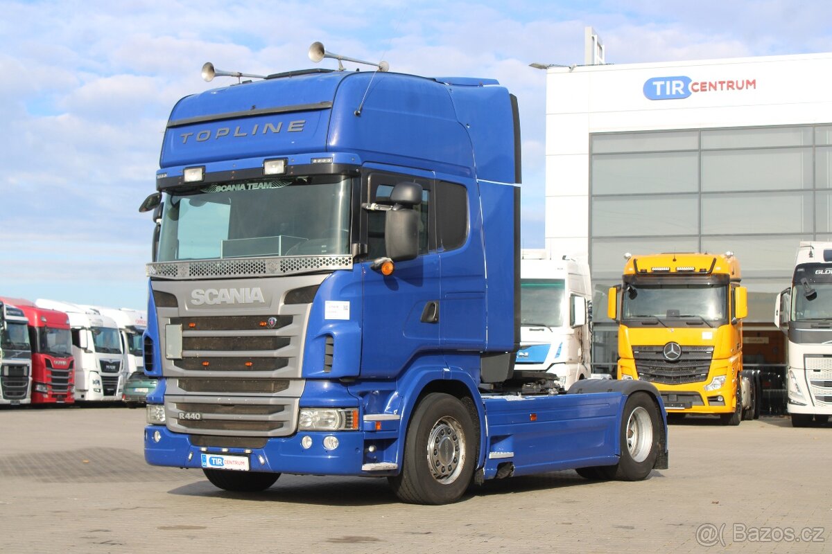 Scania R440, EURO 6, RETARDER, NEZÁVISLÁ KLIMATIZACE