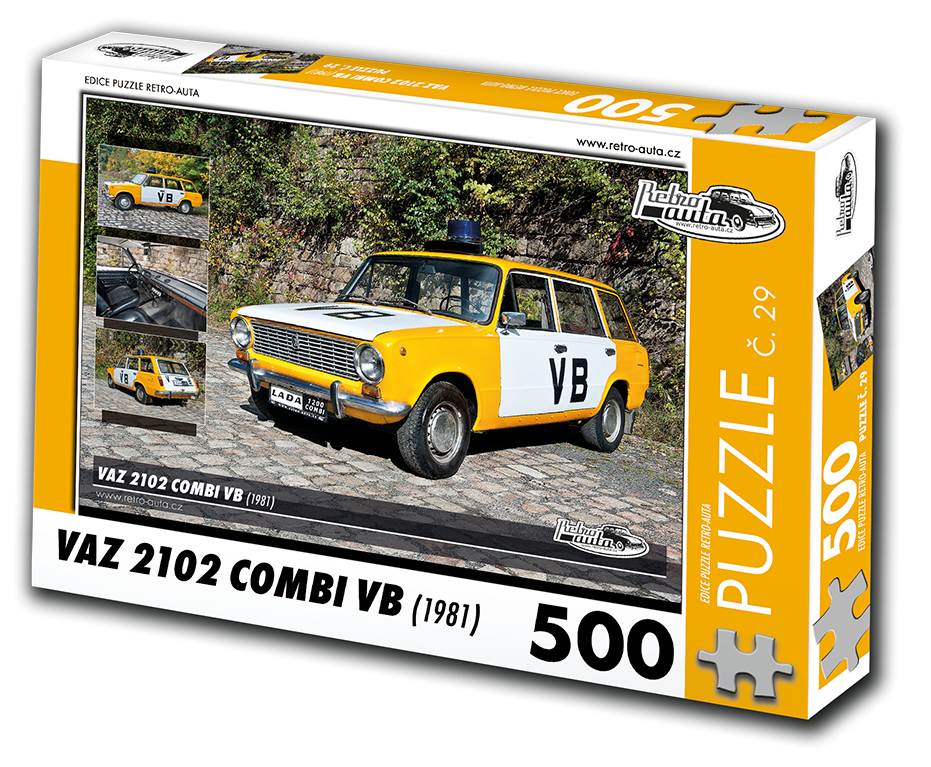 VAZ 2102 COMBI VB (1981) Puzzle- 500 dílků.Nové..