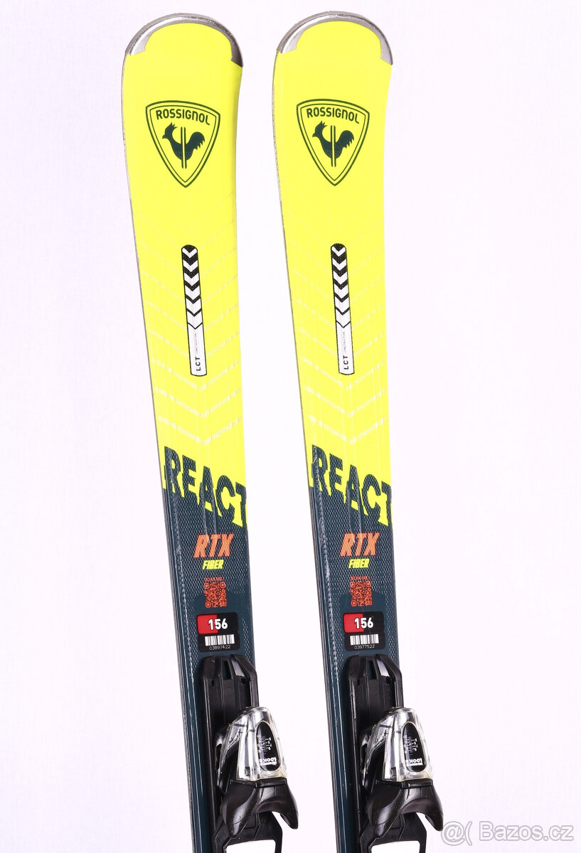 Použité lyže ROSSIGNOL REACT RTX FIBER 2023