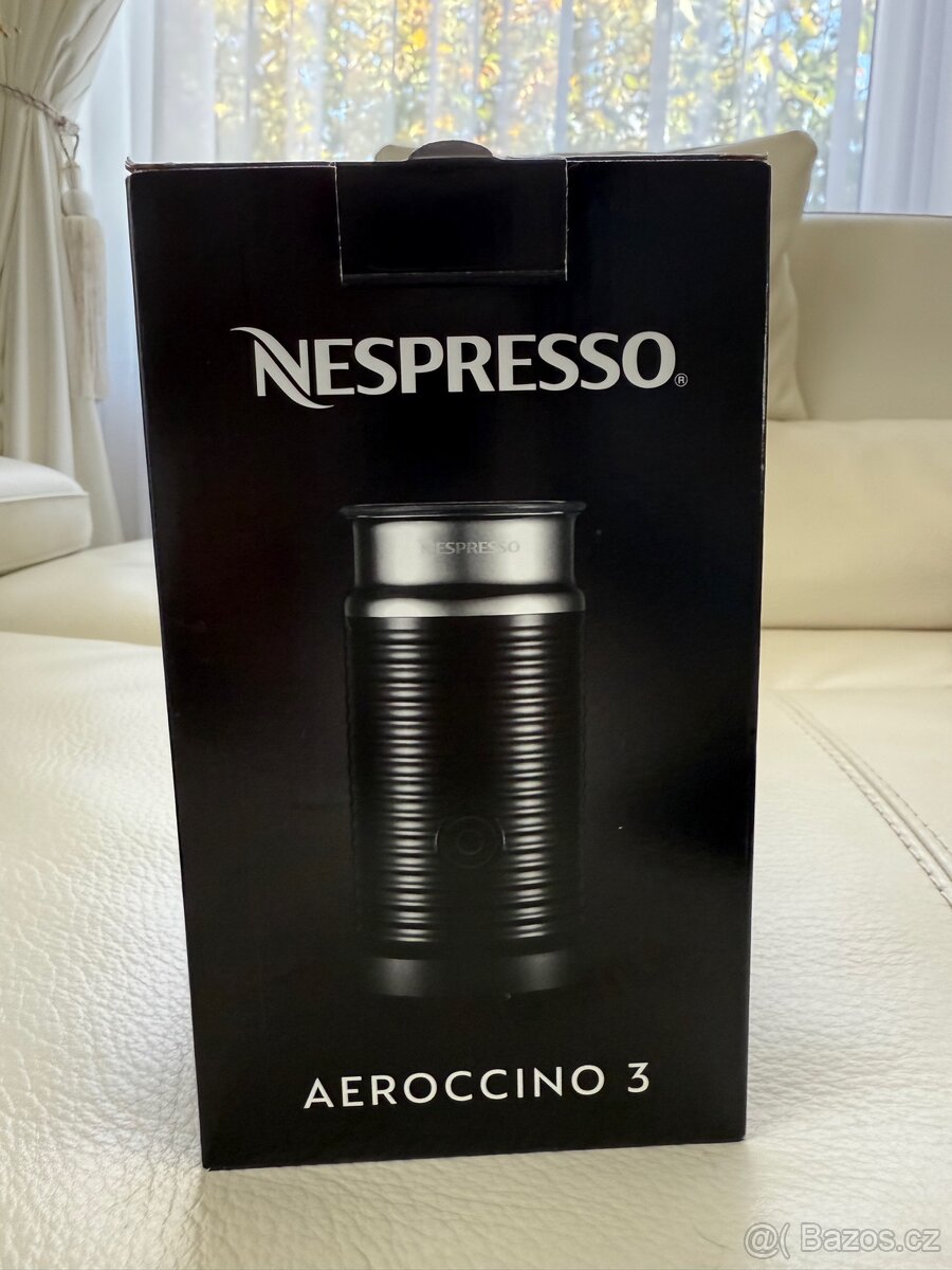 Nespresso Aeroccino 3 – nový, originálně zabalený