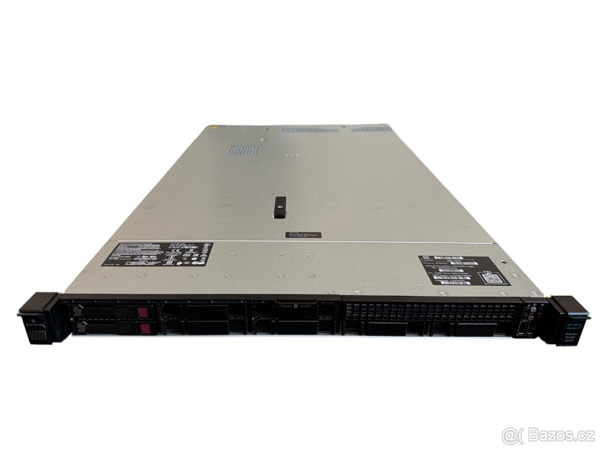 HP DL360 G10, 2x Xeon Platinum 8160, 64GB RAM, P408i,