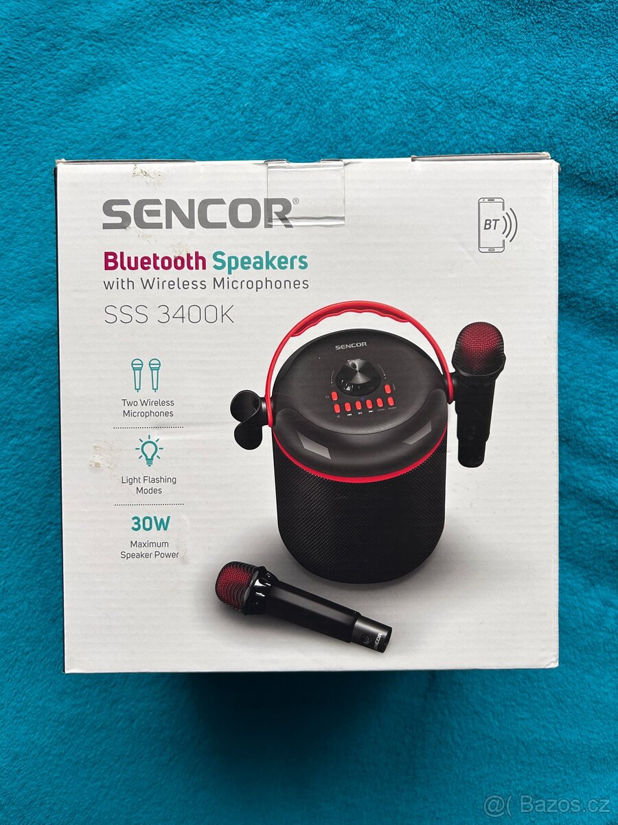 Bezdrátové karaoke reproduktor Sencor SSS 3400K