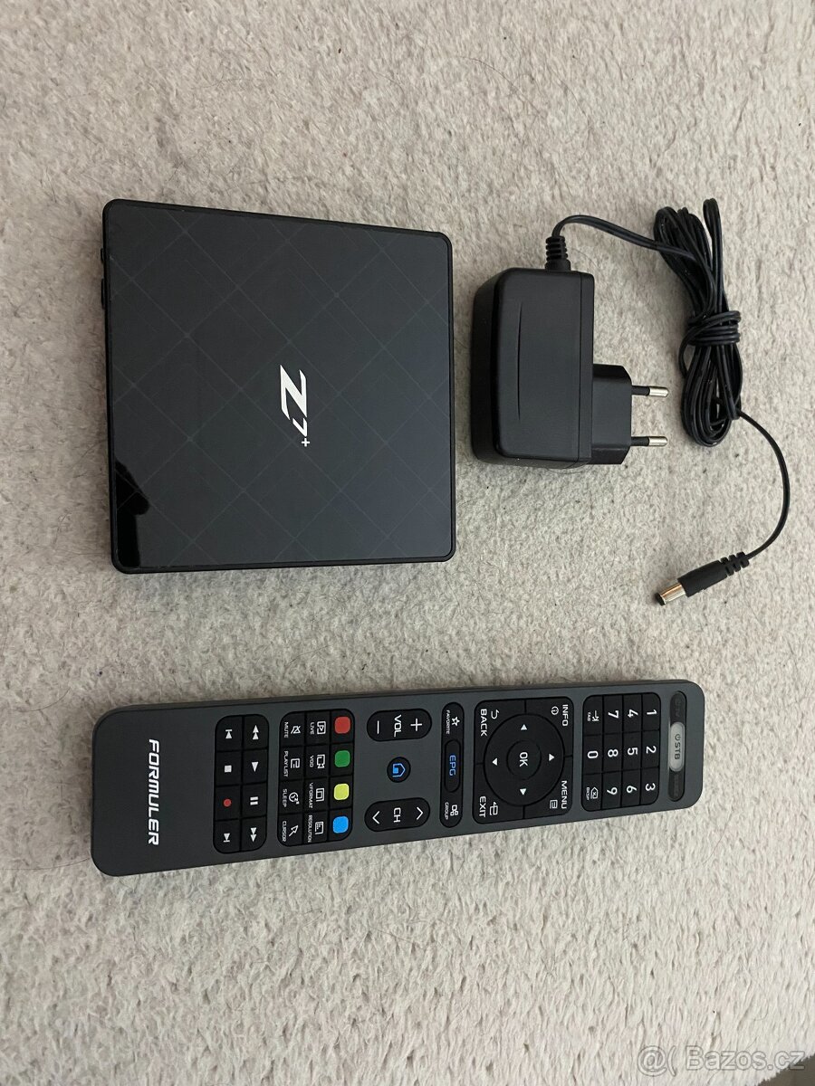 FORMULER Z7+ Black 4K UHD IPTV Media Player H.265 HE