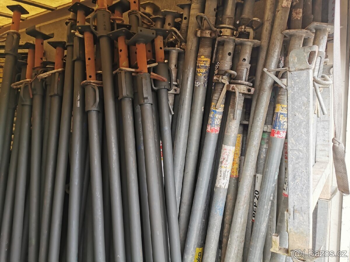 Pronájem stropních stojek, podpěr, stojky, podpěra šalovací