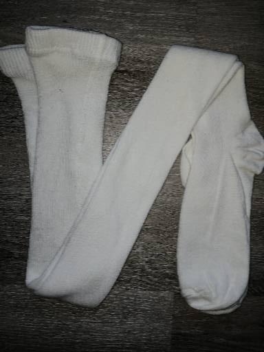 Dívčí žebrované punčocháče - vel.110/116