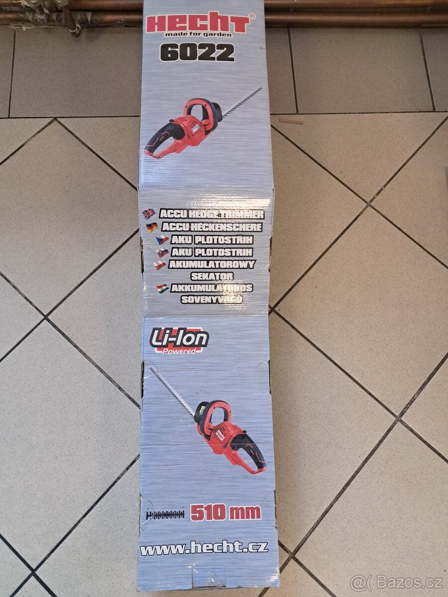Akumulátorový plotostřih - HECHT 6022