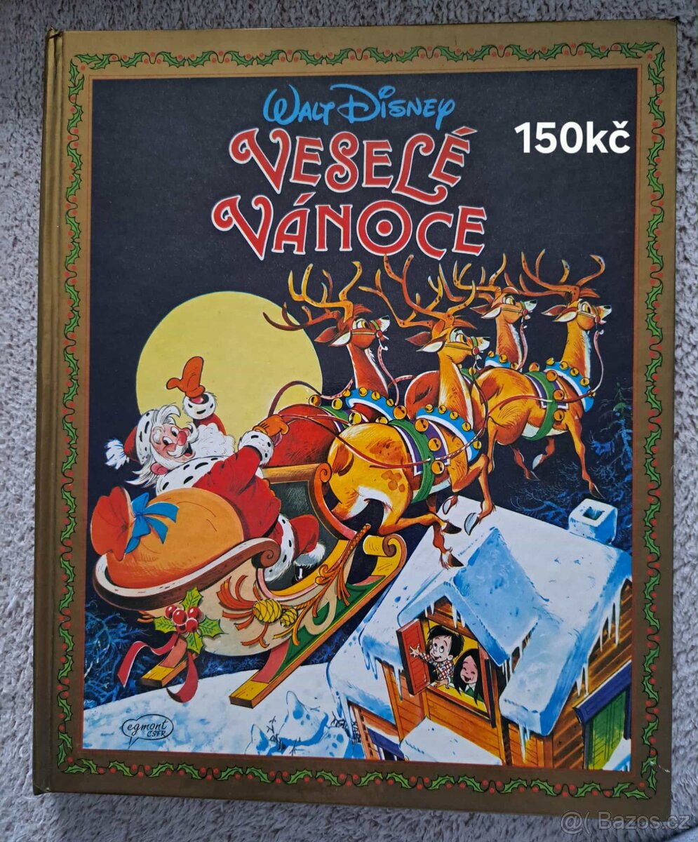 Kniha Veselé Vánoce ( W. Disney)