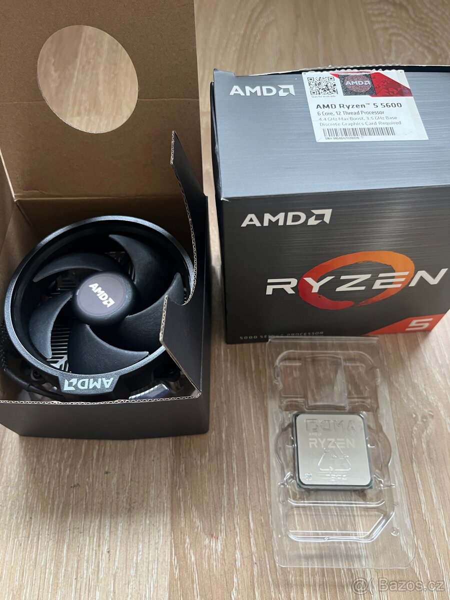 Ryzen 5 5600 BOX (včetně chladiče)