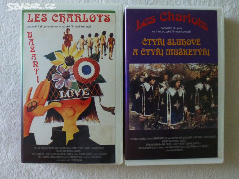 VHS originál LES CHARLOTS