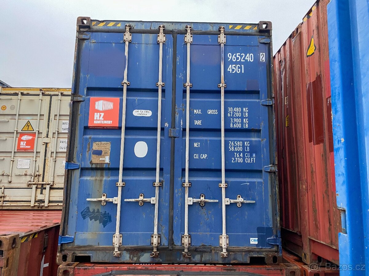 Lodní kontejner 40'HCCW PRAHA AKCE č.23 DOPRAVA ZDARMA