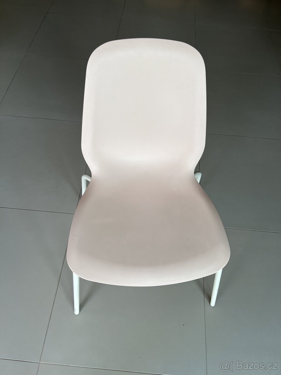 Židle Ikea 2 kusy Leifarne Broringe růžová